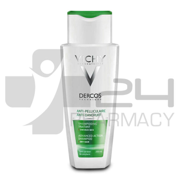 VICHY DERCOS ΑΝΤΙΠΙΤΥΤΙΡΙΔΙΚΟ ΣΑΜΠΟΥΑΝ ΓΙΑ ΞΗΡΑ ΜΑΛΛΙΑ 200ML