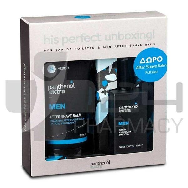 PANTHENOL EXTRA ΣΕΤ AFTER SHAVE 75ML & ΑΝΔΡΙΚΗ ΚΟΛΩΝΙΑ 50ML