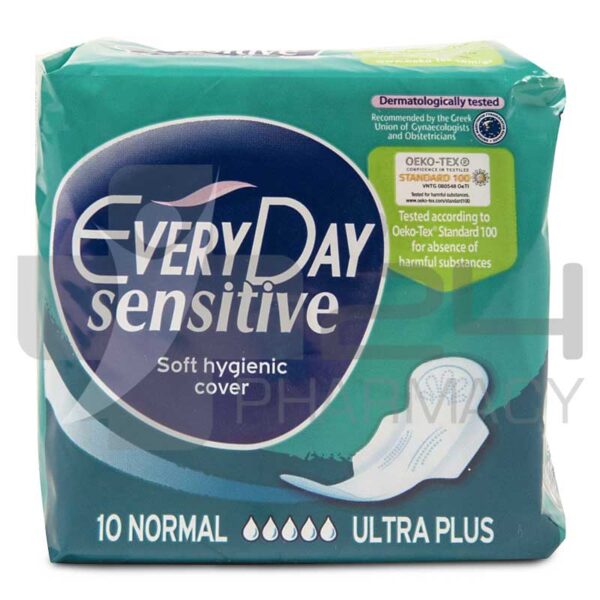 EVERY DAY SENSITIVE NORMAL ULTRA PLUS ΜΕ ΦΤΕΡΑ 10ΤΜΧ