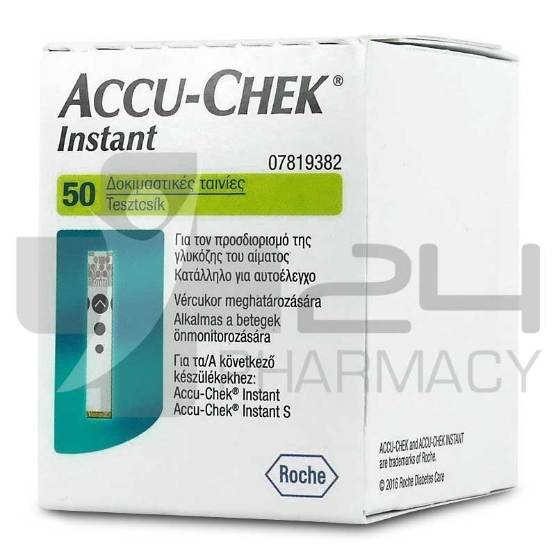ACCU-CHEK INSTANT ΤΑΙΝΙΕΣ ΜΕΤΡΗΣΗΣ ΣΑΚΧΑΡΟΥ 50 ΤΜΧ ACCU-CHEK INSTANT ΤΑΙΝΙΕΣ ΜΕΤΡΗΣΗΣ ΣΑΚΧΑΡΟΥ 50 ΤΜΧ