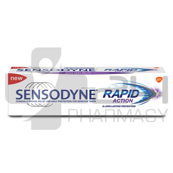 SENSODYNE RAPID ACTION ΟΔΟΝΤΟΚΡΕΜΑ ΓΙΑ ΕΥΑΙΣΘΗΤΑ ΔΟΝΤΙΑ 75ML