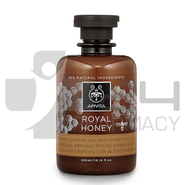 APIVITA ROYAL HONEY ΚΡΕΜΩΔΕΣ ΑΦΡΟΛΟΥΤΡΟ ΜΕ ΑΙΘΕΡΙΑ ΕΛΑΙΑ 300ML