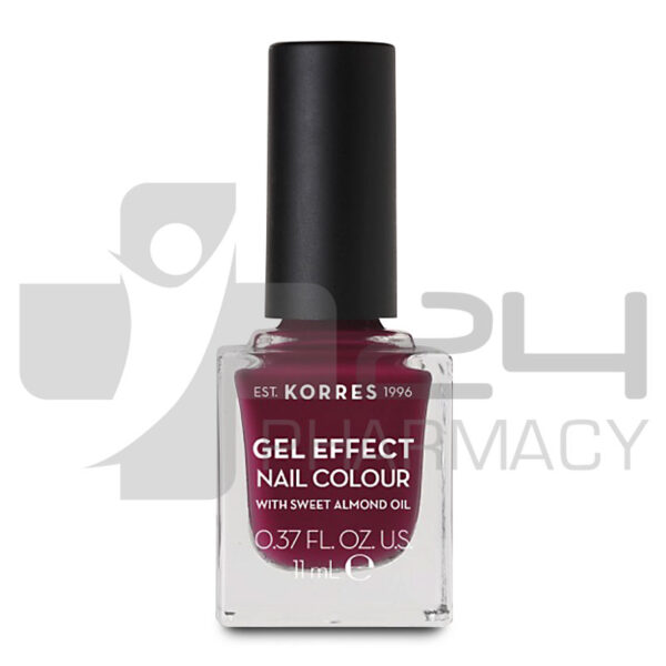 KORRES GEL EFFECT ΒΕΡΝΙΚΙ ΝΥΧΙΩΝ 74-BERRY ADDICT 11ML