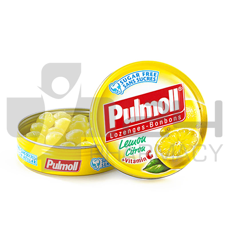 PULMOLL ΠΑΣΤΙΛΙΕΣ ΓΙΑ ΤΟ ΒΗΧΑ ΜΕ ΛΕΜΟΝΙ & ΒΙΤΑΜΙΝΗ C 45GR PULMOLL ΠΑΣΤΙΛΙΕΣ ΓΙΑ ΤΟ ΒΗΧΑ ΜΕ ΛΕΜΟΝΙ & ΒΙΤΑΜΙΝΗ C 45GR