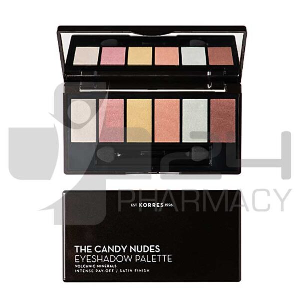 KORRES EYESHADOW PALETTE THE CANDY NUDES 6GR