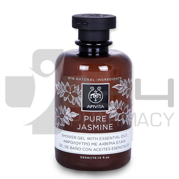 APIVITA PURE JASMINE ΑΦΡΟΛΟΥΤΡΟ ΜΕ ΑΙΘΕΡΙΑ ΕΛΑΙΑ 300ML