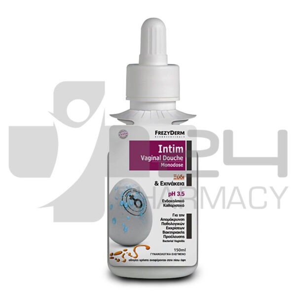 FREZYDERM INTIM VAGINAL DOUCHE PH 3.5 ΞΥΔΙ & ΕΧΙΝΑΚΕΙΑ ΕΝΔΟΚΟΛΠΙΚΟ ΚΑΘΑΡΙΣΤΙΚΟ 150ML