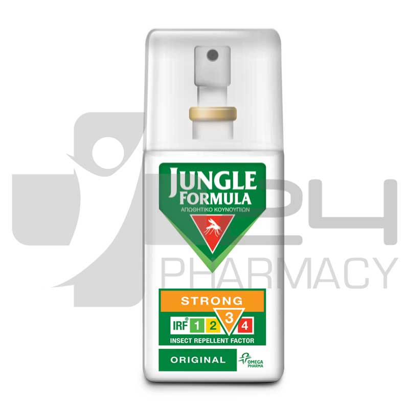 JUNGLE FORMULA STRONG ORIGINAL ΕΝΤΟΜΟΑΠΩΘΗΤΙΚΟ ΣΠΡΕΙ 75ML JUNGLE FORMULA STRONG ORIGINAL ΕΝΤΟΜΟΑΠΩΘΗΤΙΚΟ ΣΠΡΕΙ 75ML