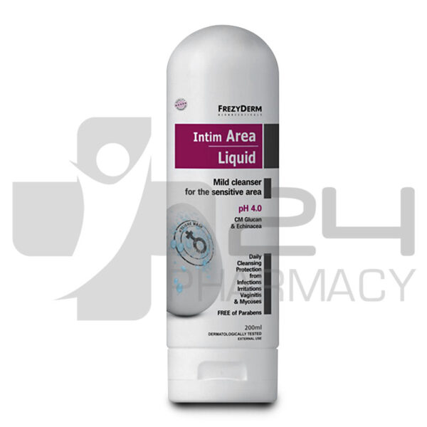FREZYDERM INTIM AREA LIQUID ΑΠΑΛΟ ΚΑΘΑΡΙΣΤΙΚΟ ΕΥΑΙΣΘΗΤΗΣ ΠΕΡΙΟΧΗΣ 200ML