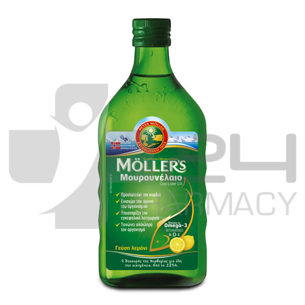 MOLLERS ΜΟΥΡΟΥΝΕΛΑΙΟ ΥΓΡΟ ΜΕ ΓΕΥΣΗ ΛΕΜΟΝΙ 250ML
