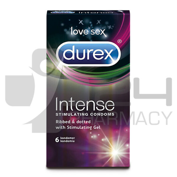 DUREX INTENSE ΠΡΟΦΥΛΑΚΤΙΚΑ ΜΕ ΔΙΕΓΕΡΤΙΚΗ ΥΦΗ 6ΤΜΧ