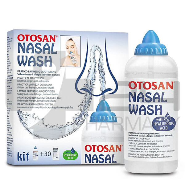 OTOSAN NASAL WASH ΦΙΑΛΙΔΙΟ + ΦΑΚΕΛΑΚΙΑ ΜΕ ΦΥΣΙΟΛΟΓΙΚΟ ΟΡΟ 30ΤΜΧ