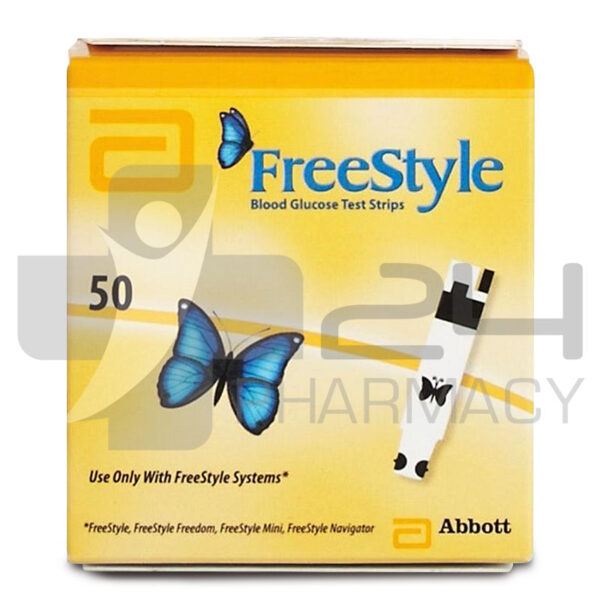 FREESTYLE ΤΑΙΝΙΕΣ ΜΕΤΡΗΣΗΣ ΓΛΥΚΟΖΗΣ ΑΙΜΑΤΟΣ 50 ΤΜΧ