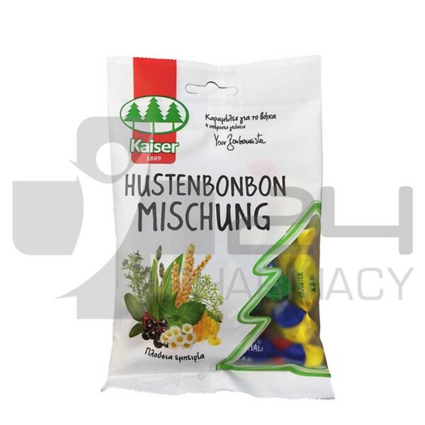 KAISER HUSTENBONBON MISCHUNG ΚΑΡΑΜΕΛΕΣ 80GR