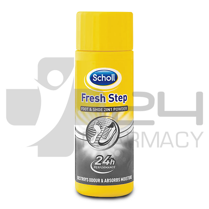 SCHOLL FRESH STEP ΑΠΟΣΜΗΤΙΚΗ ΠΟΥΔΡΑ ΠΟΔΙΩΝ & ΥΠΟΔΗΜΑΤΩΝ 75GR SCHOLL FRESH STEP ΑΠΟΣΜΗΤΙΚΗ ΠΟΥΔΡΑ ΠΟΔΙΩΝ & ΥΠΟΔΗΜΑΤΩΝ 75GR