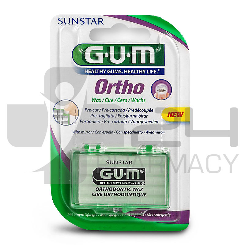 GUM ORTHODONTIC WAX UNFLAVORED ΟΡΘΟΔΟΝΤΙΚΟ ΚΕΡΙ GUM ORTHODONTIC WAX UNFLAVORED ΟΡΘΟΔΟΝΤΙΚΟ ΚΕΡΙ