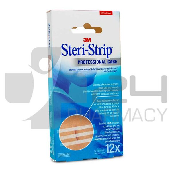 3M STERI-STRIP ΤΑΙΝΙΑ ΣΥΓΚΛΕΙΣΗΣ ΤΡΑΥΜΑΤΟΣ 6MMX7