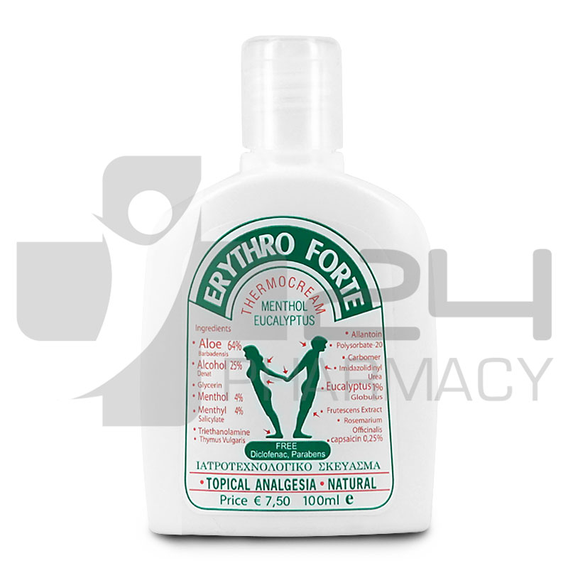 ERYTHRO FORTE THERMO ΘΕΡΜΑΝΤΙΚΗ ΚΡΕΜΑ 100ML ERYTHRO FORTE THERMO ΘΕΡΜΑΝΤΙΚΗ ΚΡΕΜΑ 100ML
