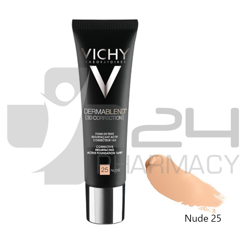 VICHY DERMABLEND 3D MAKE-UP No. 25 NUDE VICHY DERMABLEND 3D MAKE-UP No. 25 NUDE