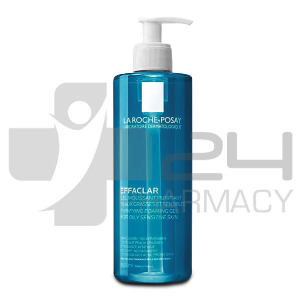 LA ROCHE-POSAY EFFACLAR ΑΦΡΩΔΕΣ GEL ΚΑΘΑΡΙΣΜΟΥ ΓΙΑ ΛΙΠΑΡΟ/ΕΥΑΙΣΘΗΤΟ ΔΕΡΜΑ 400ML