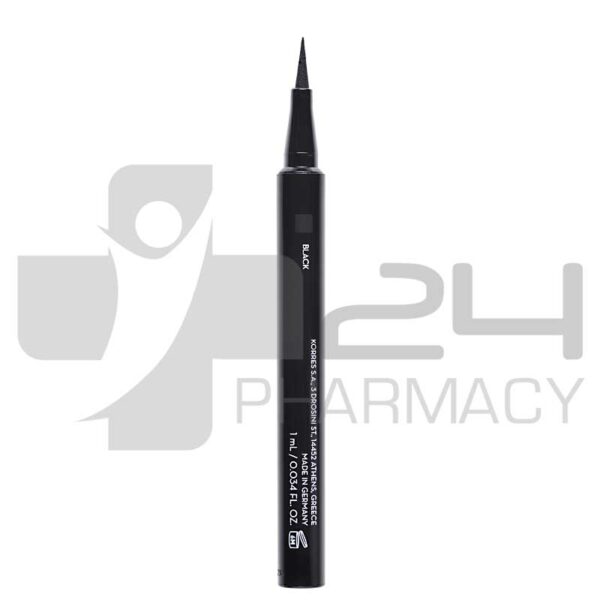 KORRES LIQUID EYELINER - 01 BLACK 1ML