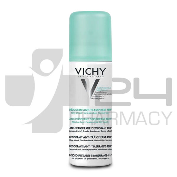VICHY DEODORANT ΑΠΟΣΜΗΤΙΚΟ 48ΩΡΗ ΠΡΟΣΤΑΣΙΑ 125ML