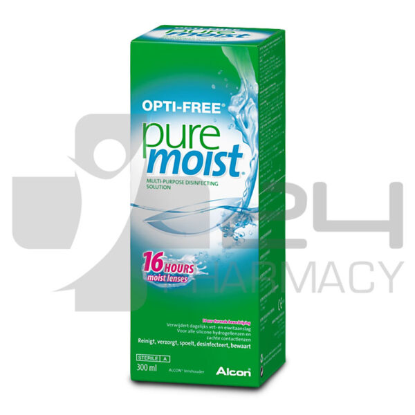 OPTI-FREE PURE MOIST ΥΓΡΟ ΦΑΚΩΝ ΕΠΑΦΗΣ 300ML