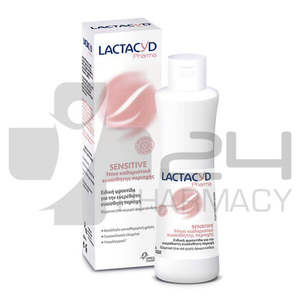 LACTACYD PHARMA ΥΓΡΟ ΚΑΘΑΡΙΣΜΟΥ ΕΥΑΙΣΘΗΤΗΣ ΠΕΡΙΟΧΗΣ 250ML