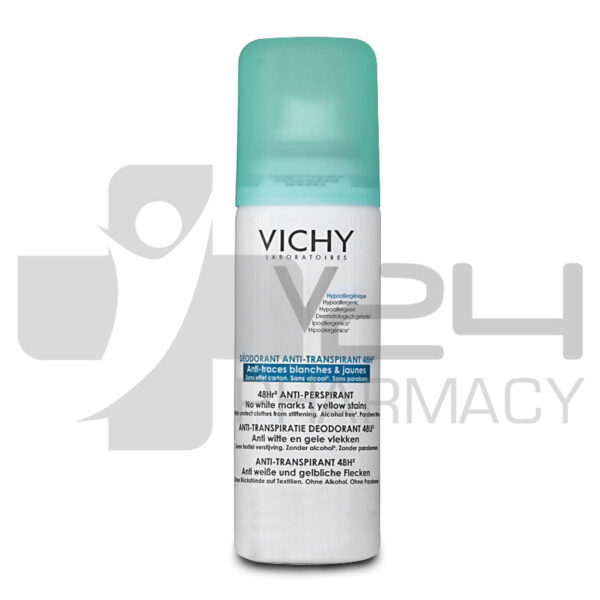 VICHY DEODORANT ΑΠΟΣΜΗΤΙΚΟ 48ΩΡΗ ΠΡΟΣΤΑΣΙΑ ΑΠΟ ΕΝΤΟΝΗ ΕΦΙΔΡΩΣΗ 125ML
