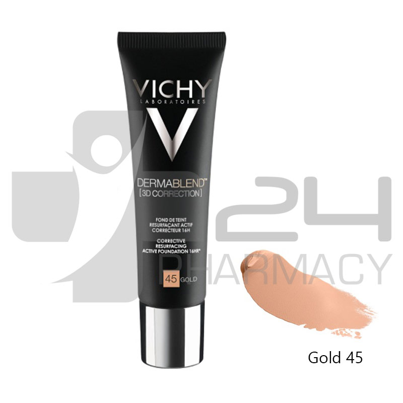 VICHY DERMABLEND 3D MAKE-UP No. 45 GOLD VICHY DERMABLEND 3D MAKE-UP No. 45 GOLD
