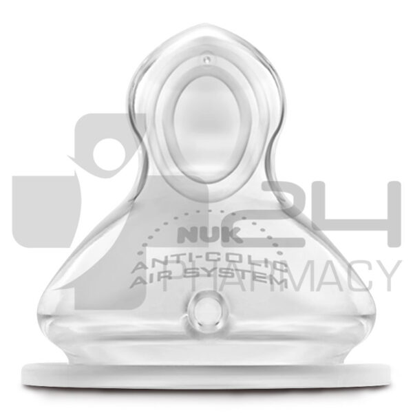 NUK FIRST CHOICE ΘΗΛΗ ΣΙΛΙΚΟΝΗΣ 0-6 ΜΗΝΩΝ MEDIUM (ΜΕΓΕΘΟΣ 2) 1 ΤΜΧ
