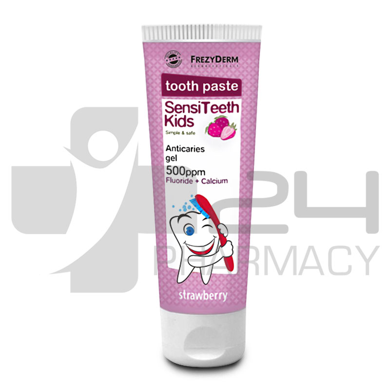 FREZYDERM SENSITEETH KIDS ΠΑΙΔΙΚΗ ΟΔΟΝΤΟΚΡΕΜΑ ΜΕ ΓΕΥΣΗ ΦΡΑΟΥΛΑ 50ML FREZYDERM SENSITEETH KIDS ΠΑΙΔΙΚΗ ΟΔΟΝΤΟΚΡΕΜΑ ΜΕ ΓΕΥΣΗ ΦΡΑΟΥΛΑ 50ML