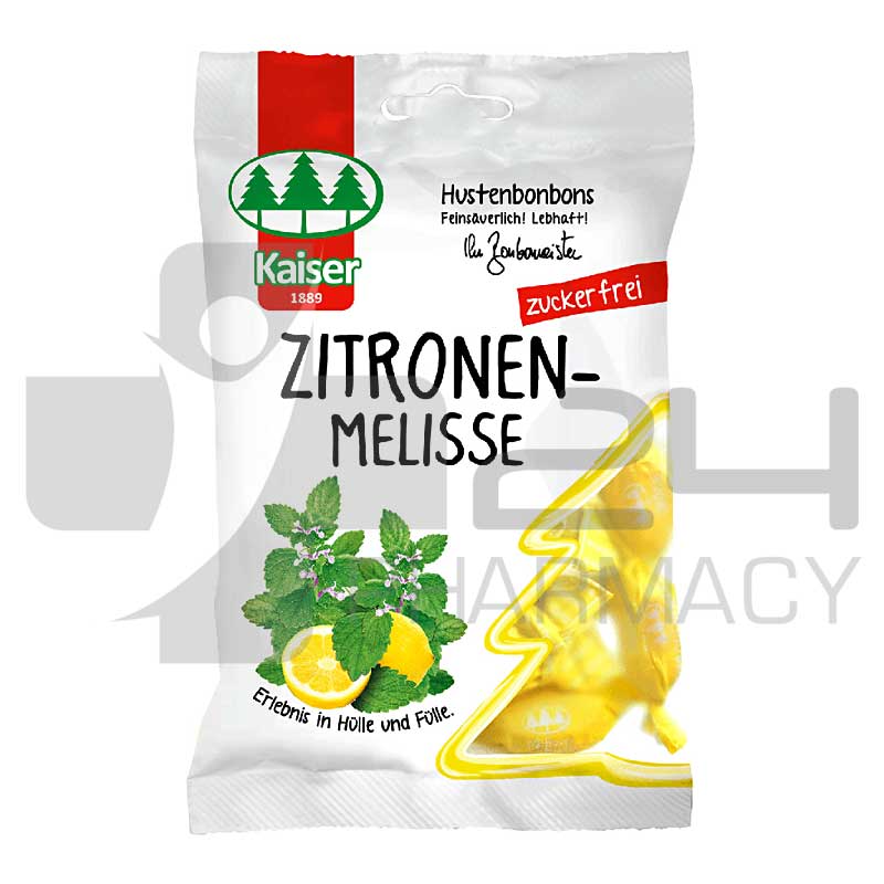 KAISER ZITRONEN-MELISSE ΚΑΡΑΜΕΛΕΣ ΜΕ ΜΕΛΙΣΣΟΧΟΡΤΟ 60GR KAISER ZITRONEN-MELISSE ΚΑΡΑΜΕΛΕΣ ΜΕ ΜΕΛΙΣΣΟΧΟΡΤΟ 60GR