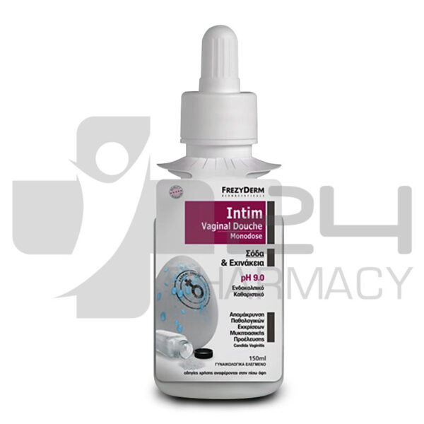 FREZYDERM INTIM VAGINAL DOUCHE PH 9.0 ΣΟΔΑ & ΕΧΙΝΑΚΕΙΑ ΕΝΔΟΚΟΛΠΙΚΟ ΚΑΘΑΡΙΣΤΙΚΟ 150ML