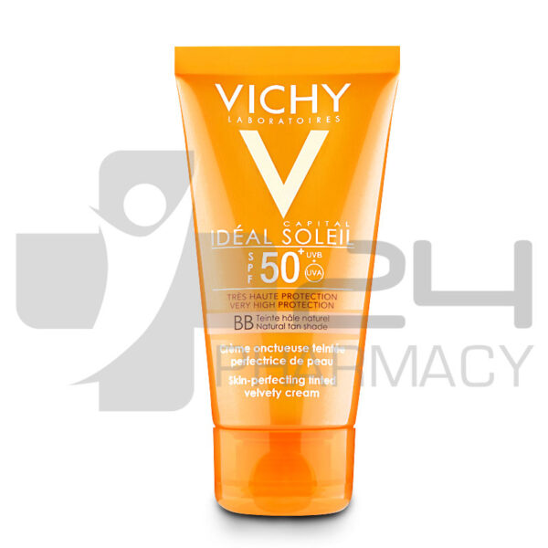 VICHY IDEAL SOLEIL BB ΑΝΤΙΗΛΙΑΚΟ ΠΡΟΣΩΠΟΥ ΜΕ ΧΡΩΜΑ SPF50 50ML