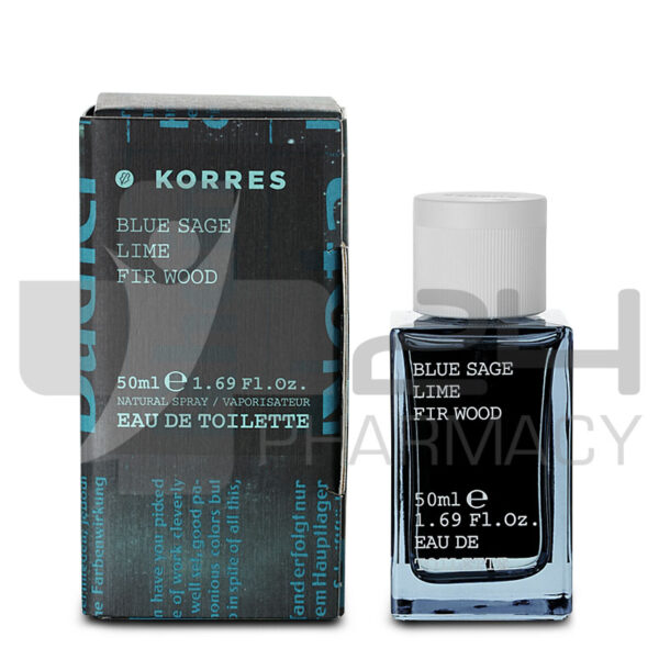KORRES BLUE SAGE/ LIME/ FIR WOOD ΑΝΔΡΙΚΟ ΑΡΩΜΑ 50ML