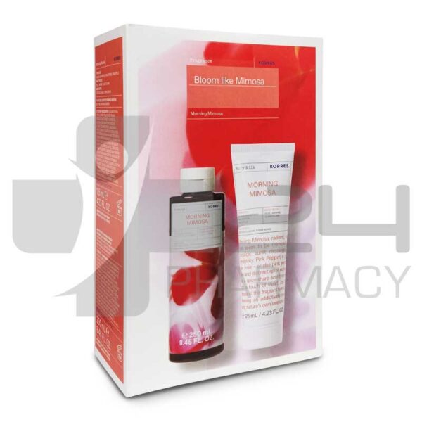 KORRES MORNING MIMOSA ΑΦΡΟΛΟΥΤΡΟ 250ML & ΓΑΛΑΚΤΩΜΑ ΣΩΜΑΤΟΣ 125ML