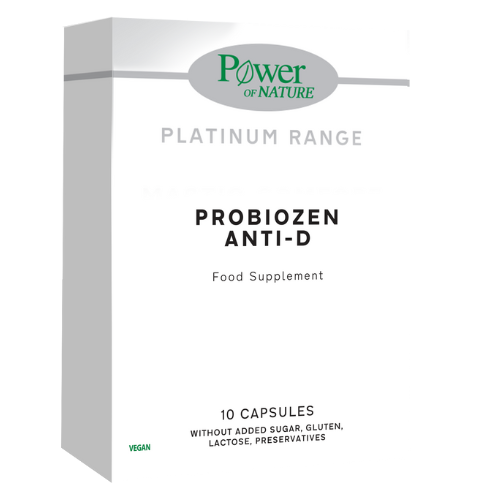 PROBIOZEN ANTI-D Εξειδικευμένος συνδυασμός 6 φιλικών βακτηριακών στελεχών με ινουλίνη PROBIOZEN ANTI-D Εξειδικευμένος συνδυασμός 6 φιλικών βακτηριακών στελεχών με ινουλίνη