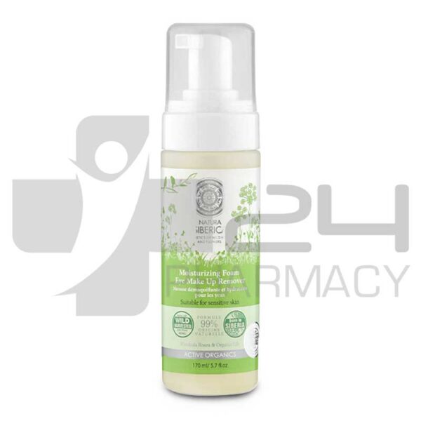 NATURA SIBERICA ΕΝΥΔΑΤΙΚΟΣ ΑΦΡΟΣ ΚΑΘΑΡΙΣΜΟΥ ΜΑΤΙΩΝ 170ML