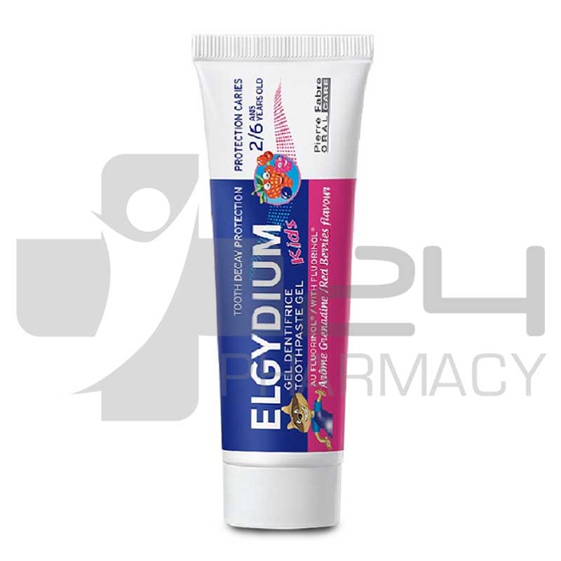 ELGYDIUM JUNIOR ΟΔΟΝΤΟΠΑΣΤΑ ΚΟΚΚΙΝΑ ΦΡΟΥΤΑ 50ML ELGYDIUM JUNIOR ΟΔΟΝΤΟΠΑΣΤΑ ΚΟΚΚΙΝΑ ΦΡΟΥΤΑ 50ML