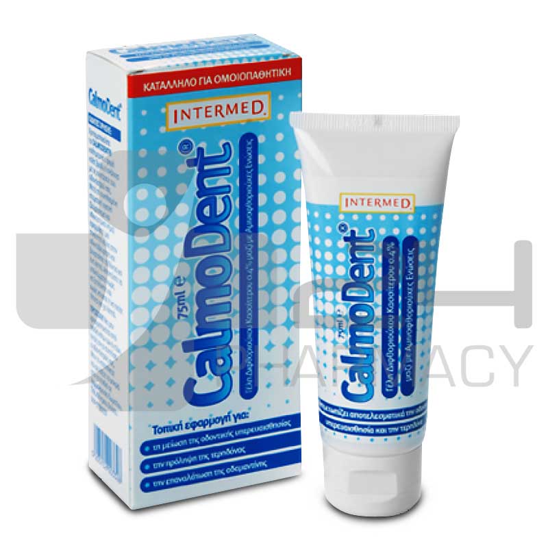INTERMED CALMODENT ΦΘΟΡΙΟΥΧΟΣ ΓΕΛΗ 75ML INTERMED CALMODENT ΦΘΟΡΙΟΥΧΟΣ ΓΕΛΗ 75ML