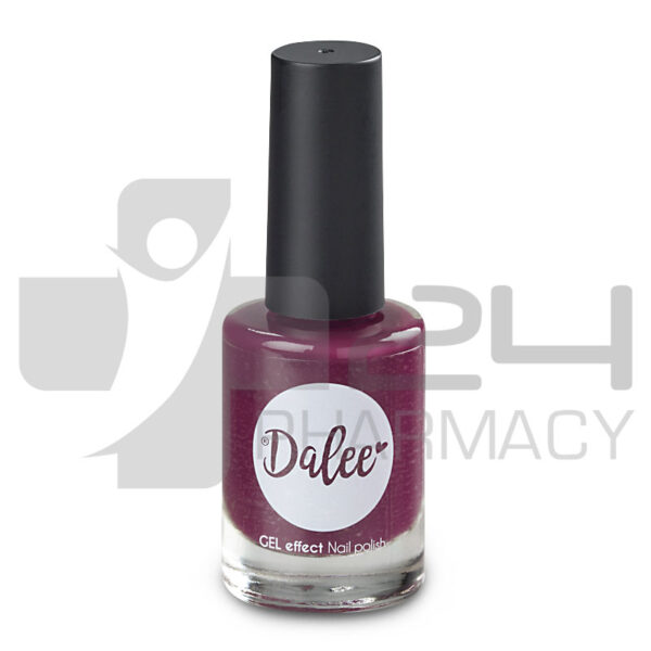 DALEE GEL EFFECT ΒΕΡΝΙΚΙ ΝΥΧΙΩΝ WINE PURPLE N.206 12ML