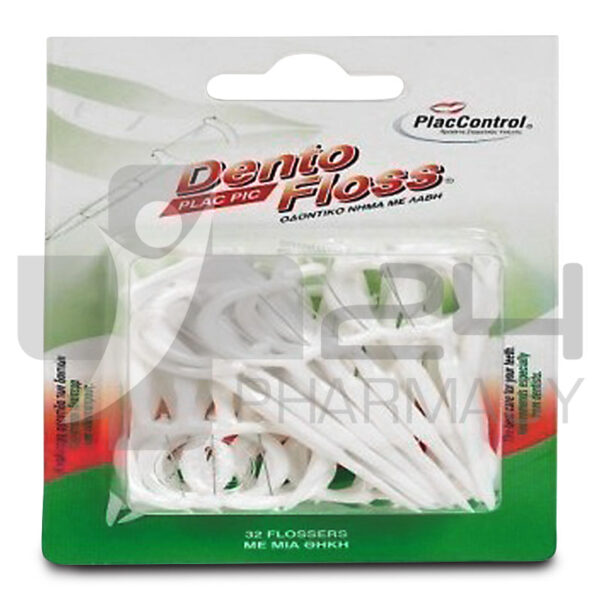 PLAC AID DENTO FLOSS ΟΔΟΝΤΙΚΟ ΝΗΜΑ ΜΕ ΛΑΒΗ 32ΤΜΧ