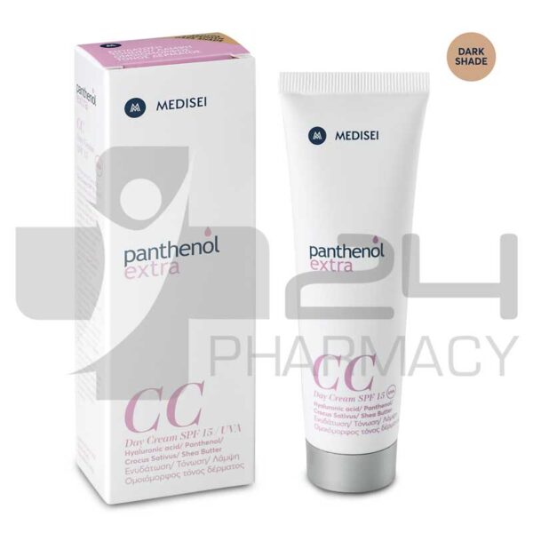 PANTHENOL EXTRA CC ΚΡΕΜΑ ΣΕ ΣΚΟΥΡΑ ΑΠΟΧΡΩΣΗ SPF15 50ML