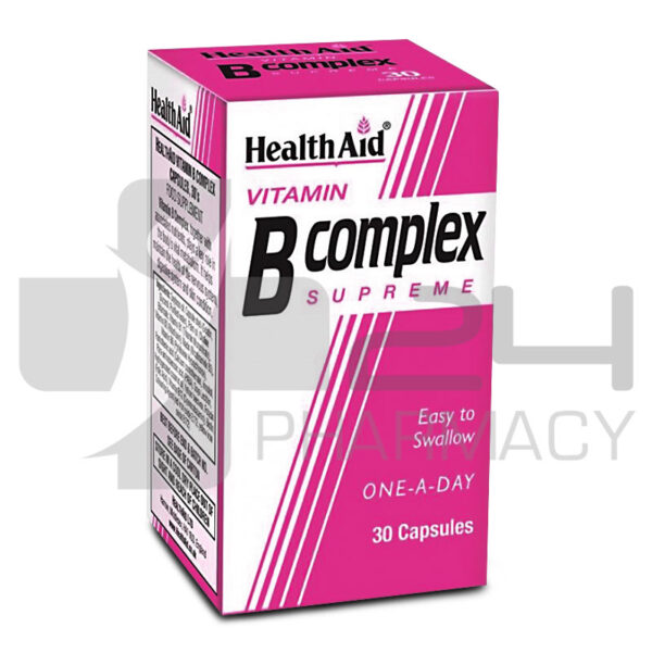 HEALTH AID B COMPLEX SUPREME 30 ΚΑΨΟΥΛΕΣ