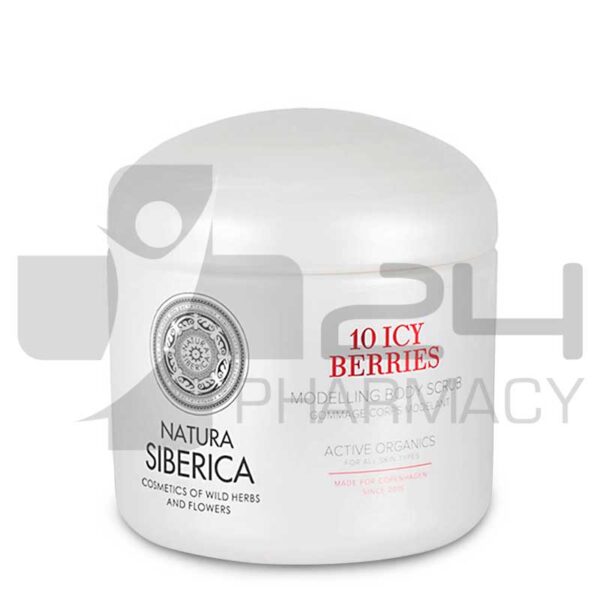 NATURA SIBERICA 10 ICY BERRIES SCRUB ΣΜΙΛΕΥΣΗ ΣΙΛΟΥΕΤΑΣ 370ML