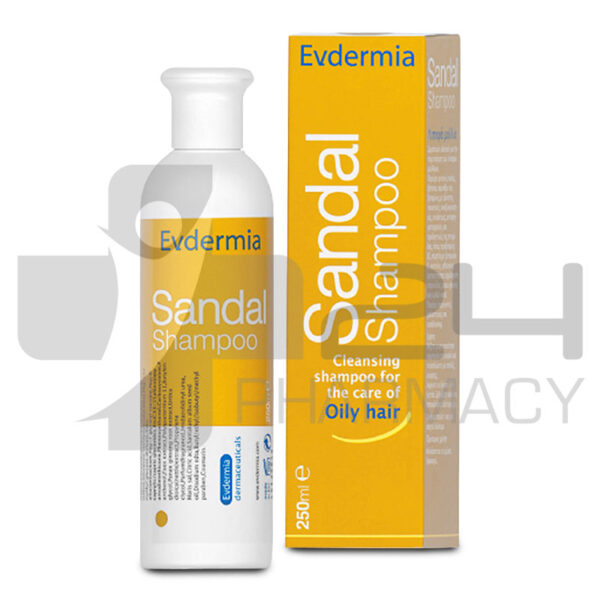EVDERMIA SANDAL ΣΑΜΠΟΥΑΝ ΓΙΑ ΛΙΠΑΡΑ ΜΑΛΛΙΑ 250ML