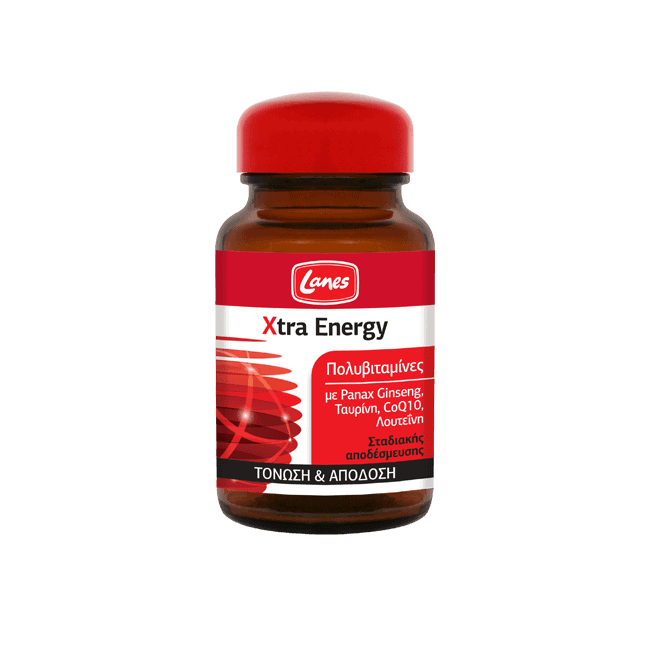 LANES Xtra Energy 30tab. LANES Xtra Energy 30tab.