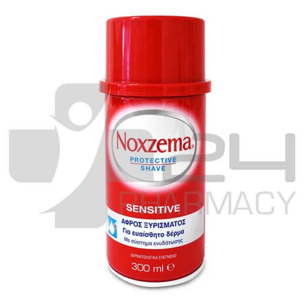NOXZEMA SENSITIVE ΑΦΡΟΣ ΞΥΡΙΣΜΑΤΟΣ 300ML