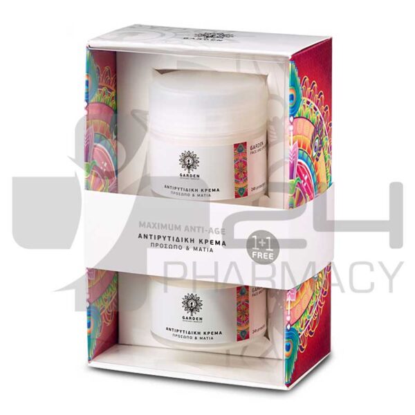 GARDEN OF PANTHENOLS SET 2 ΑΝΤΙΡΥΤΙΔΙΚΕΣ ΚΡΕΜΕΣ 2X50ML